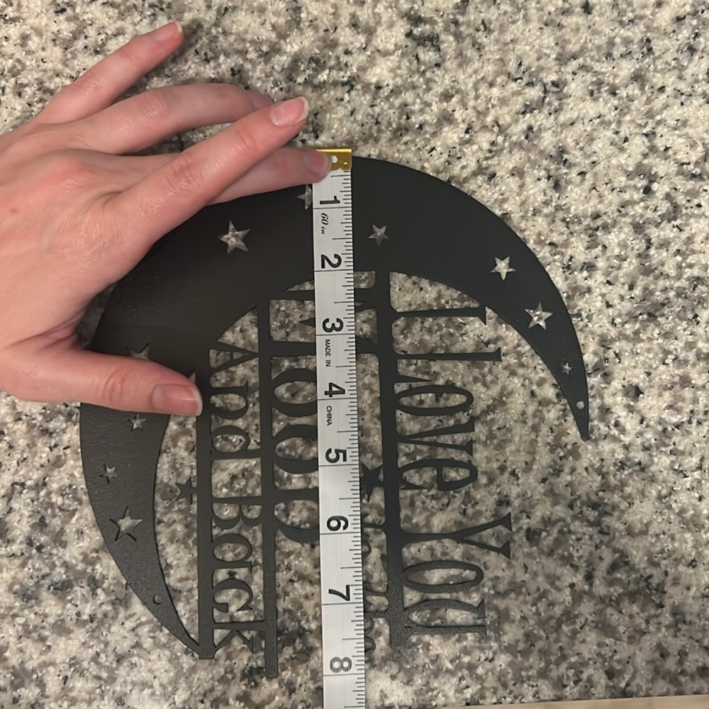 NIB - Steel Roots Decor Small Metal Sign - Picture 5 of 5